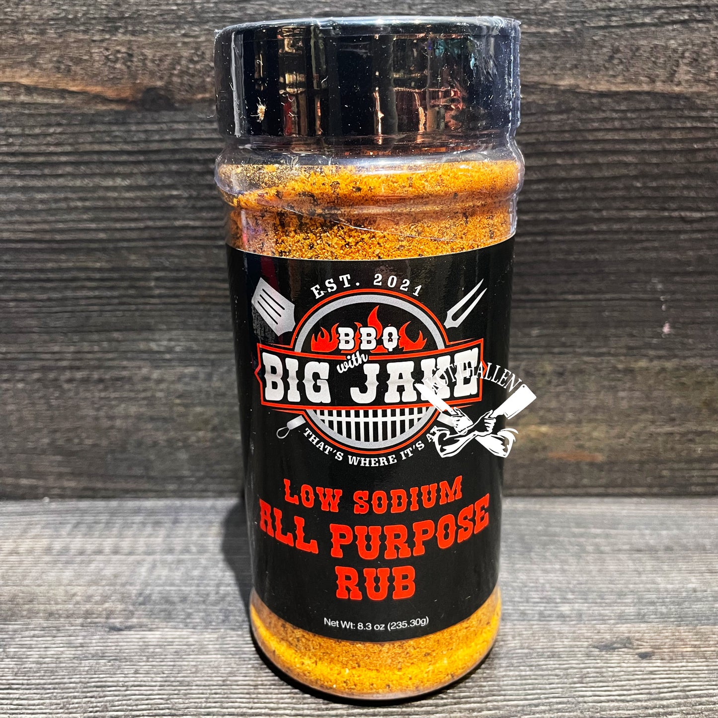 LOW SODIUM ALL PURPOSE RUB, BBQ WITH BIG JAKE