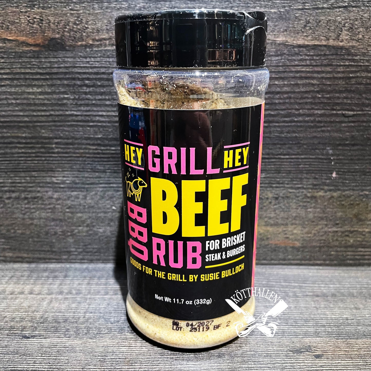 BEEF RUB, HEY GRILL