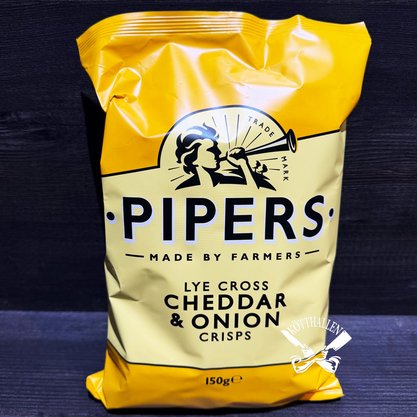CHEDDAR & ONION CRISPS, PIPERS