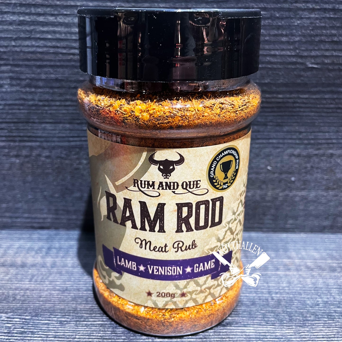 RAM ROD RUB, RUM AND QUE