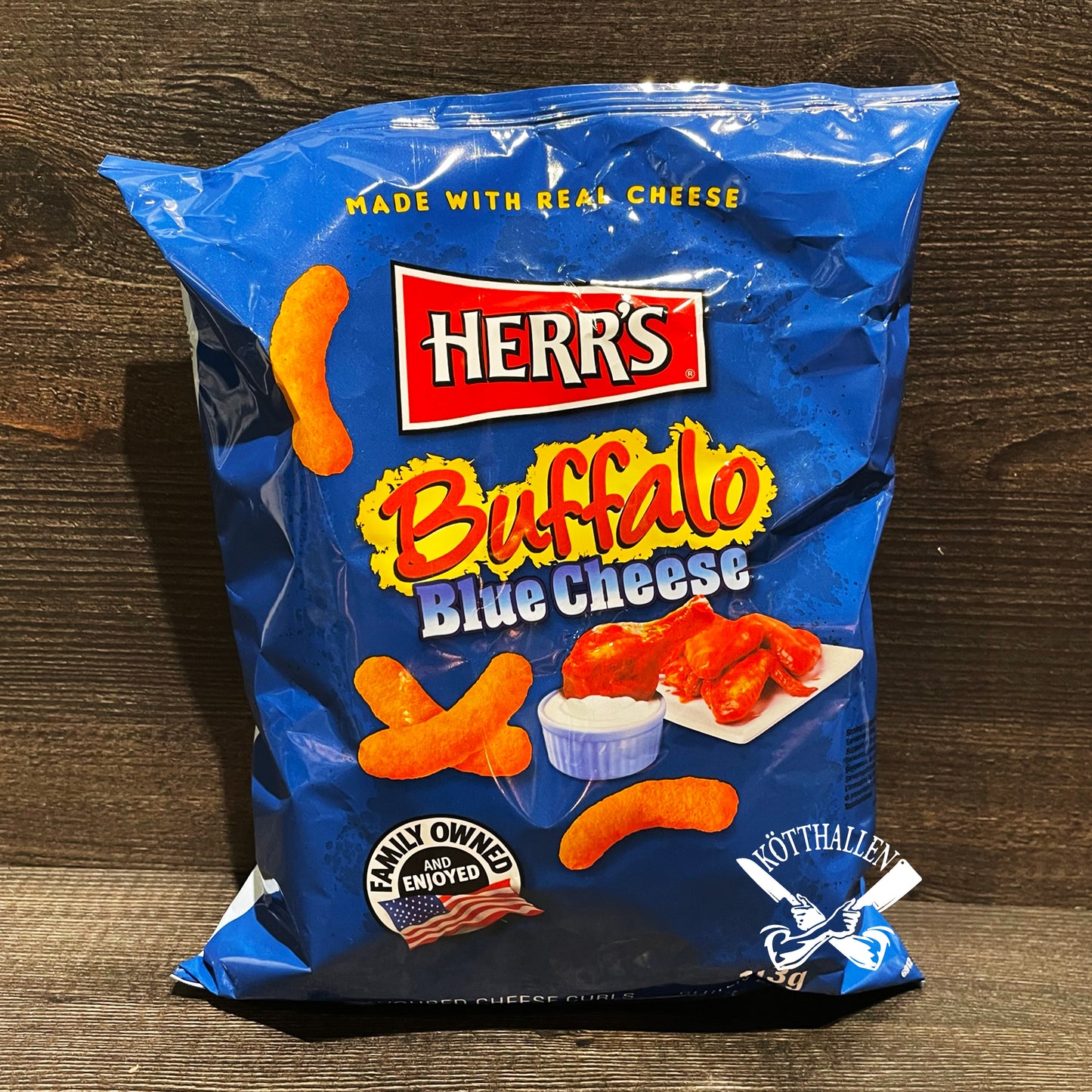 BUFFALO BLUE CHEESE, HERR'S