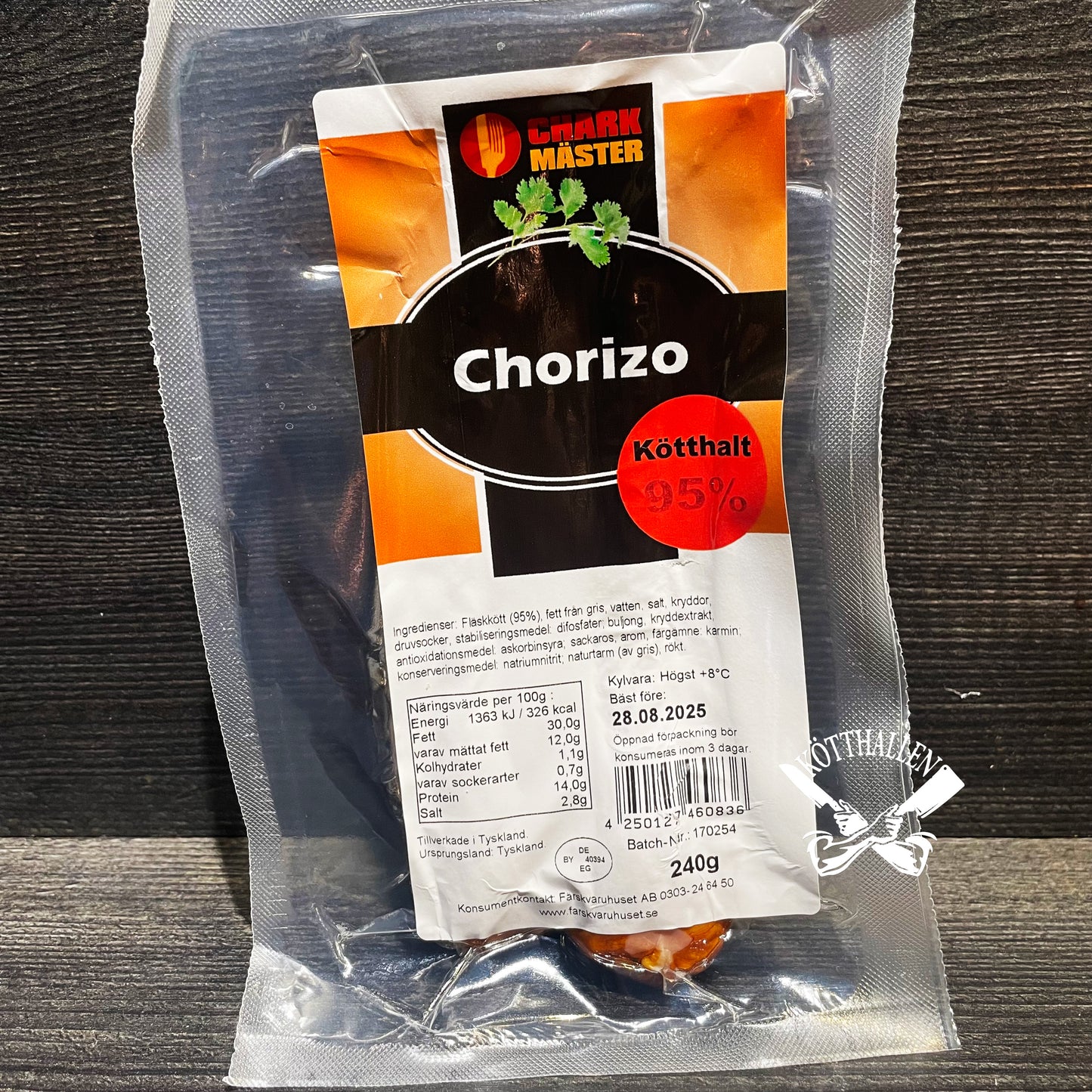 CHORIZO, CHARKMÄSTER