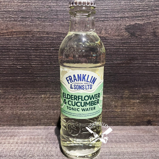 ELDERFLOWER & CUCUMBER TONIC, FRANKLIN & SONS