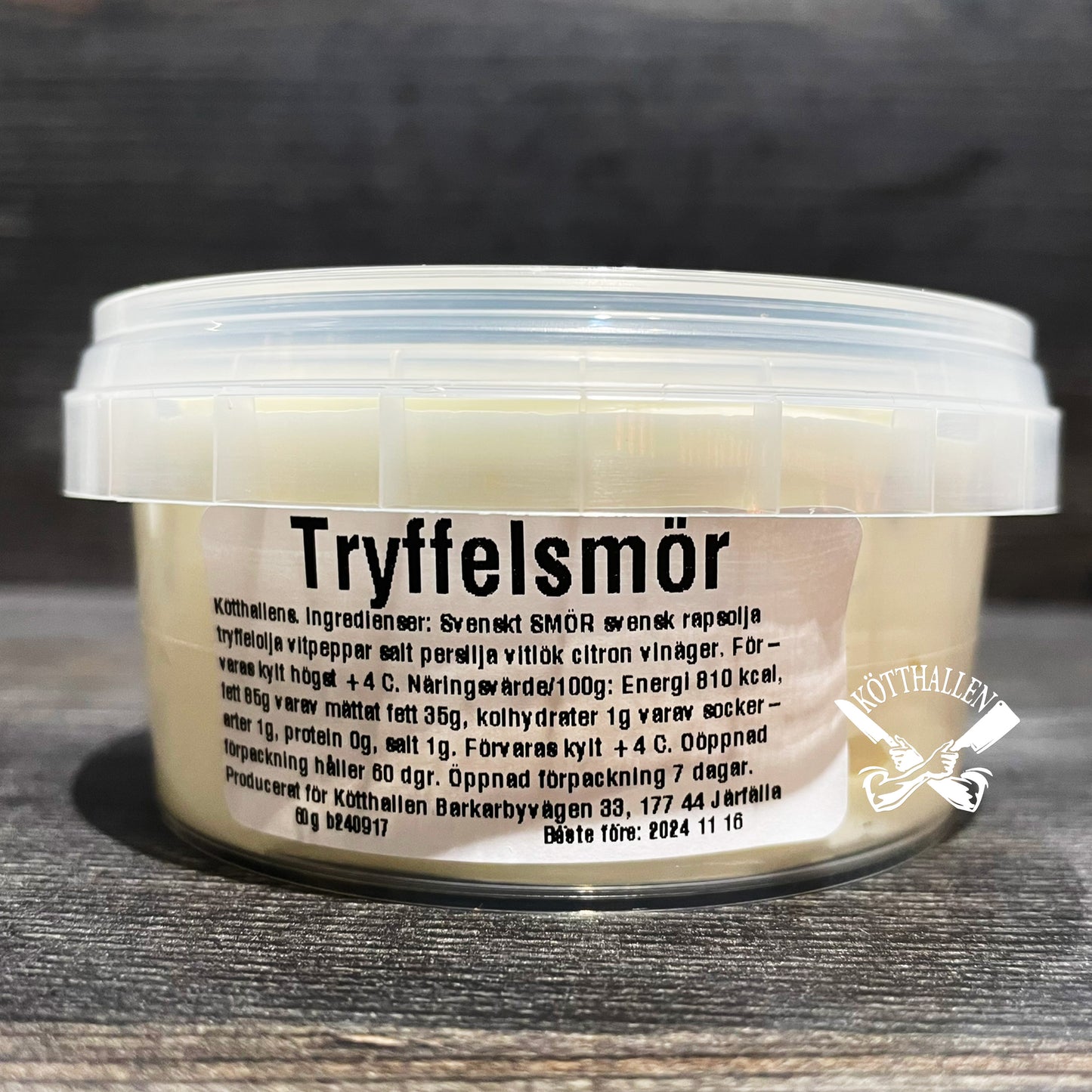 KÖTTHALLENS TRYFFELSMÖR