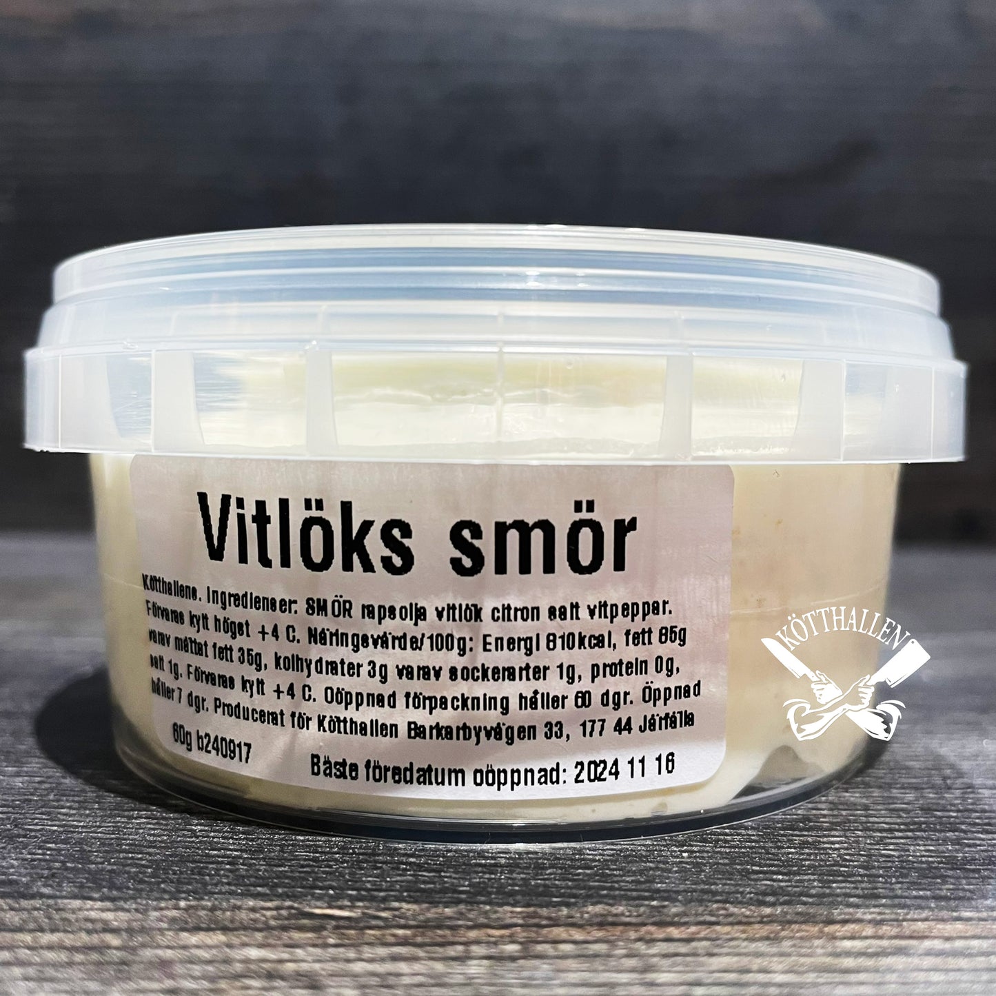 KÖTTHALLENS VITLÖKSSMÖR