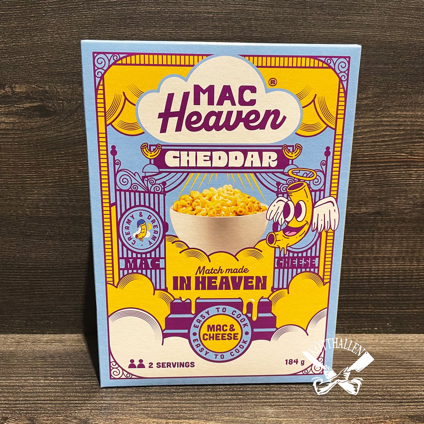 MAC & CHEESE CHEDDAR, MAC HEAVEN