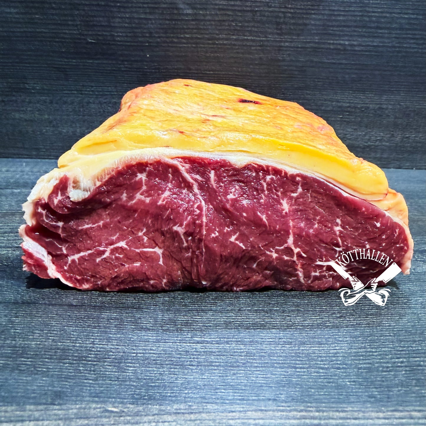 RYGGBIFF MED KAPPA, NÄRKE - SKIVA