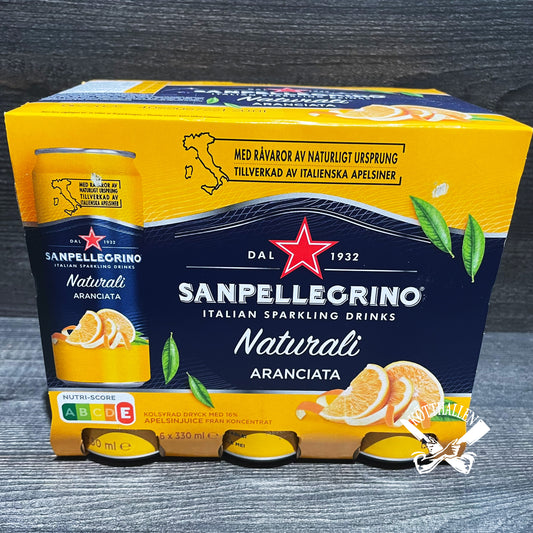 SAN PELLEGRINO ARANCIATA, 6-PACK