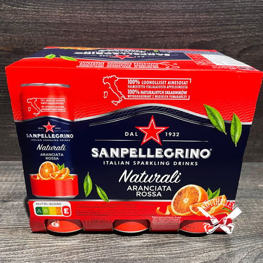 SAN PELLEGRINO, ARANCIATA ROSSA, 6-PACK