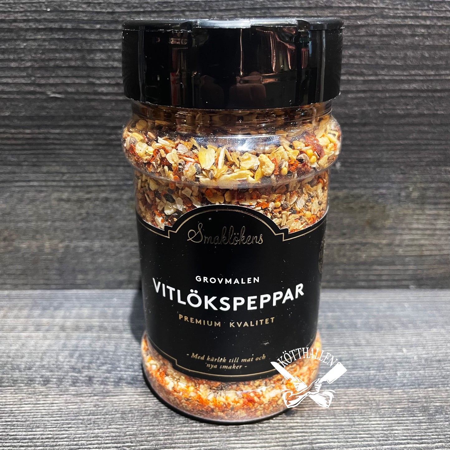 VITLÖKSPEPPAR GROVMALEN, SMAKLÖKEN