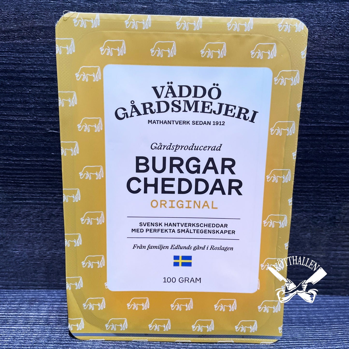BURGARCHEDDAR ORIGINAL, VÄDDÖ GÅRDSMEJERI