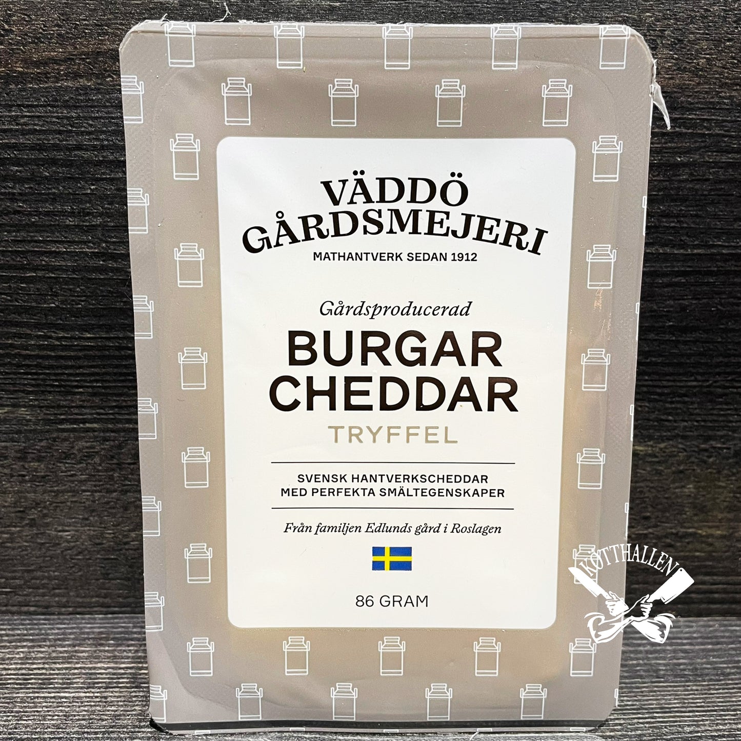BURGARCHEDDAR TRYFFEL, VÄDDÖ GÅRDSMEJERI