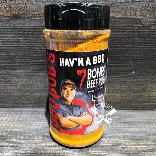 7 BONES BEEF RUB, BBQ BOB'S