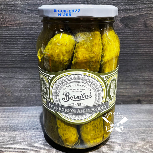 CORNICHONS AIGRES-DOUX, BORNIBUS