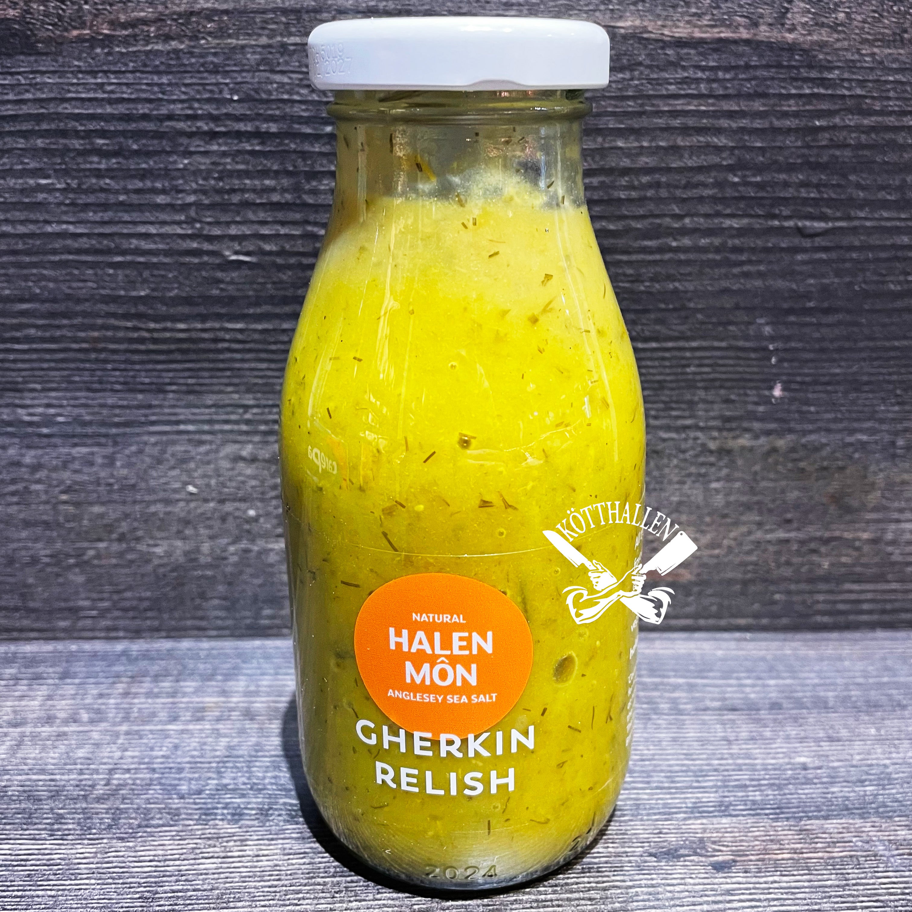 GHERKIN RELISH, HALEN MÔN