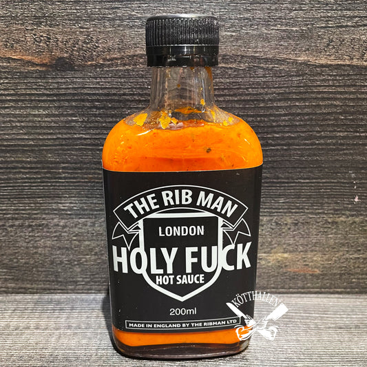 HOLY FUCK HOT SAUCE, THE RIB MAN
