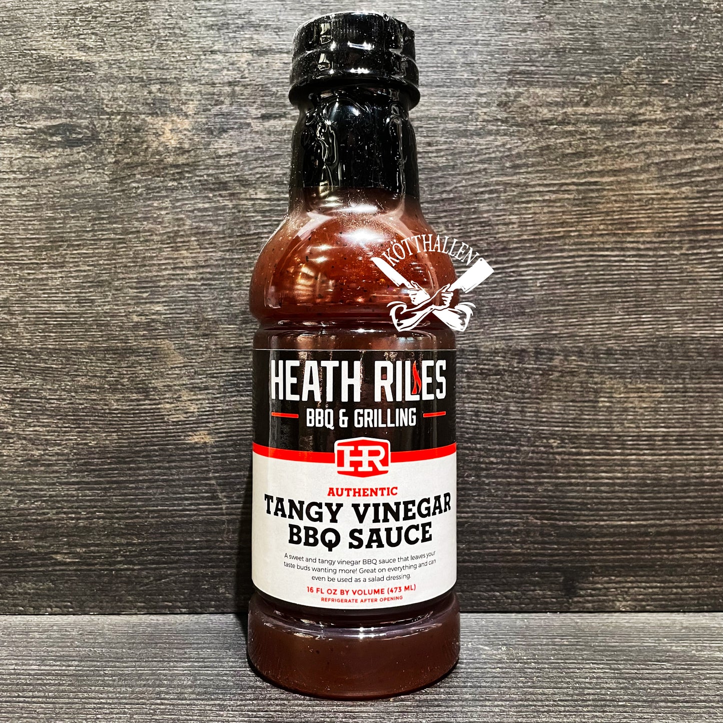 TANGY VINEGAR BBQ SAUCE, HEATH RILES