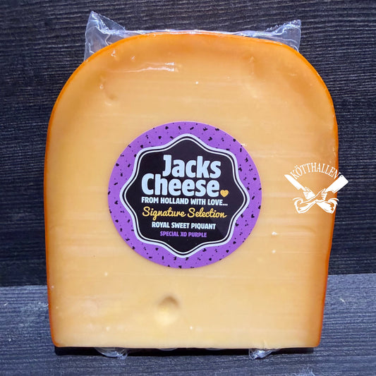 ROYAL SWEET PIQUANT XO PURPLE CHEESE, JACKS CHEESE
