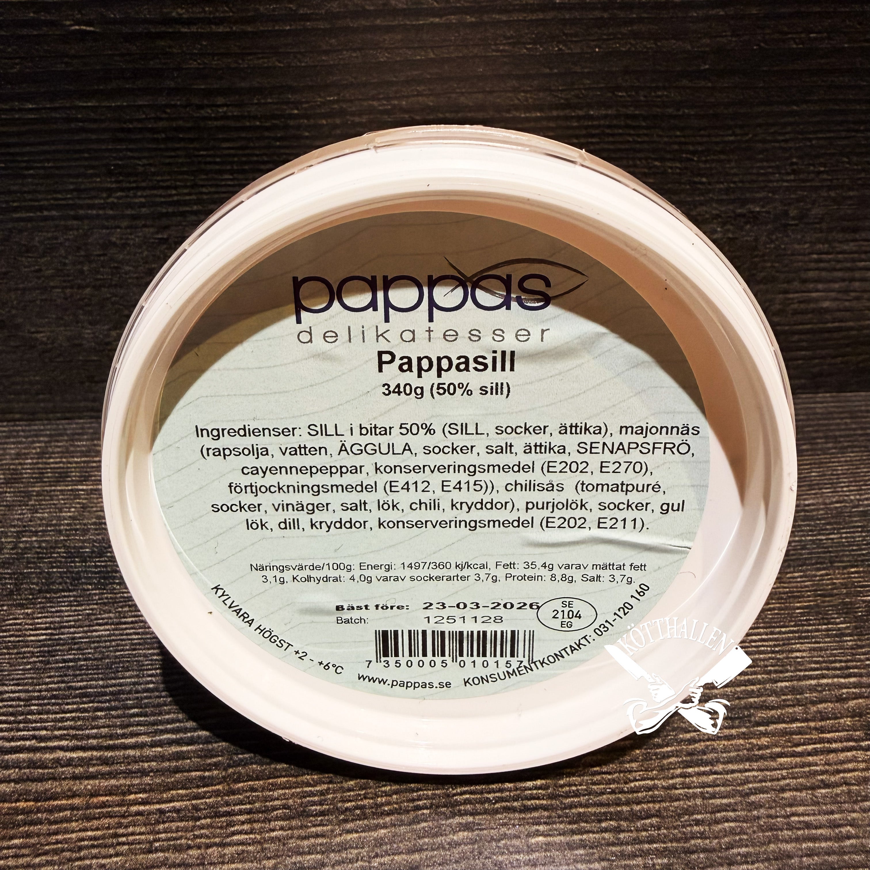 PAPPASILL, PAPPAS DELIKATESSER