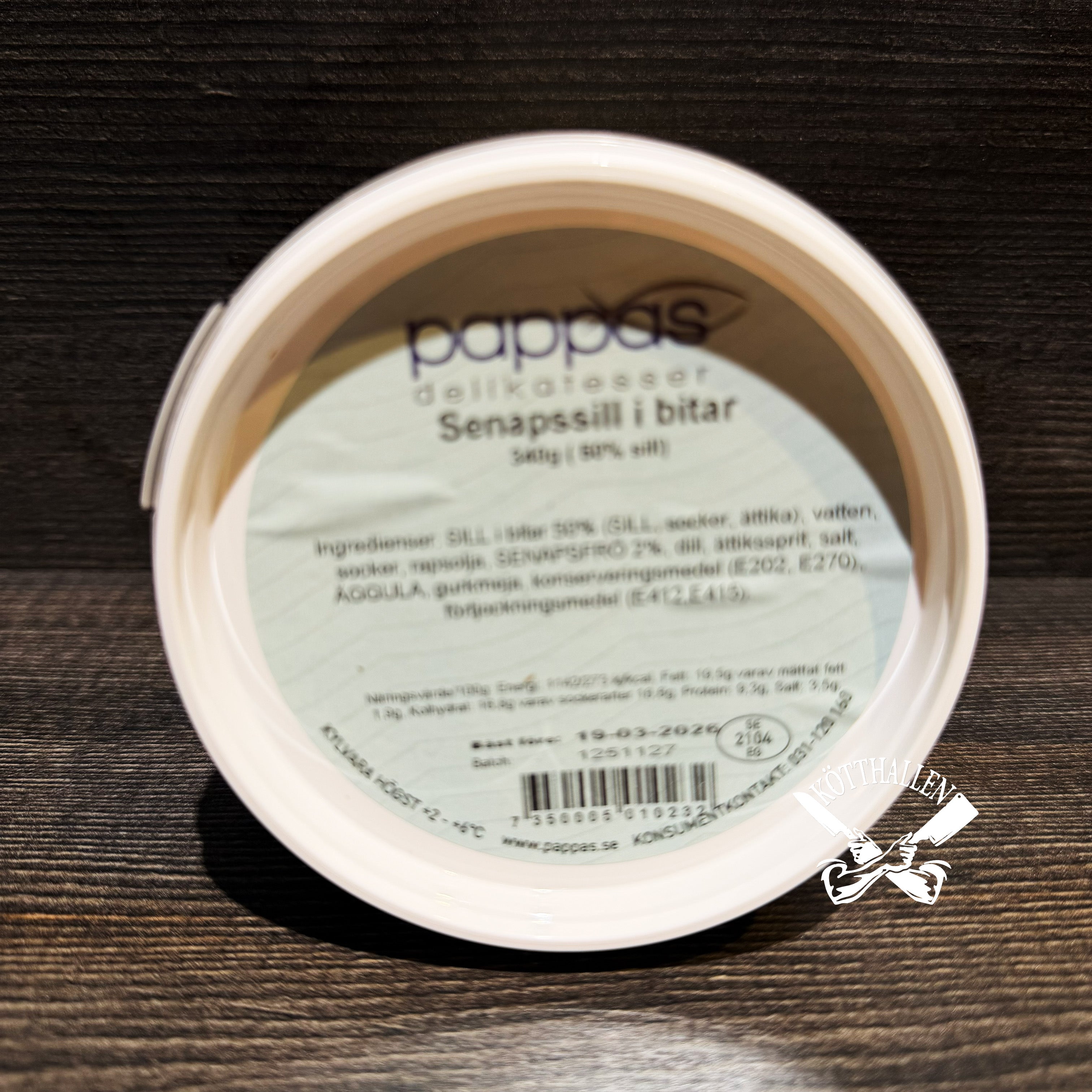 SENAPSSILL, PAPPAS DELIKATESSER