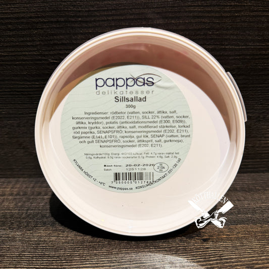 SILLSALLAD, PAPPAS DELIKATESSER