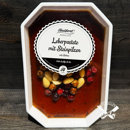 LEBERPASTETE MIT STEINPILZEN, BEDFORD