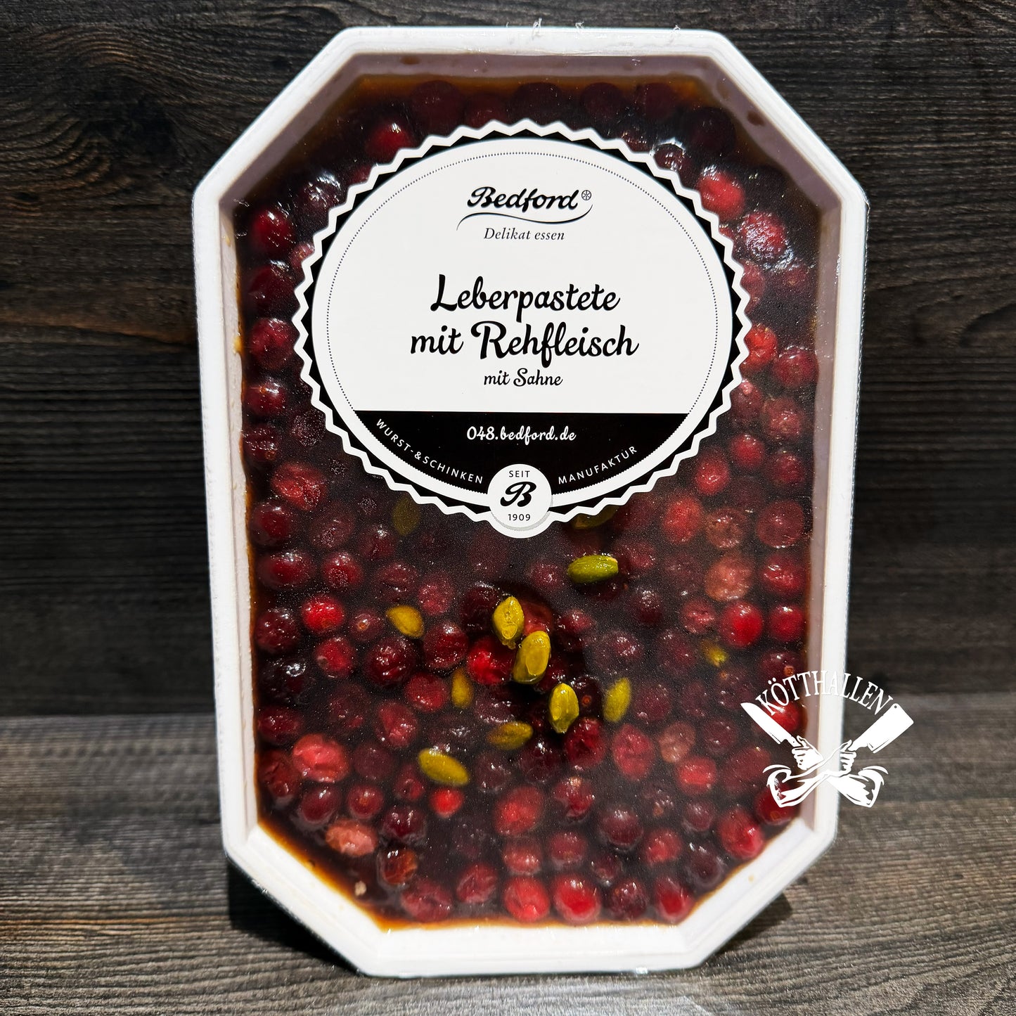 LEBERPASTETE MIT REHFLEISCH, BEDFORD