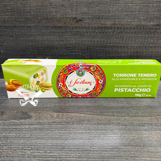 TORRONE TENERO AL PISTACCHIO, I SICILIANI
