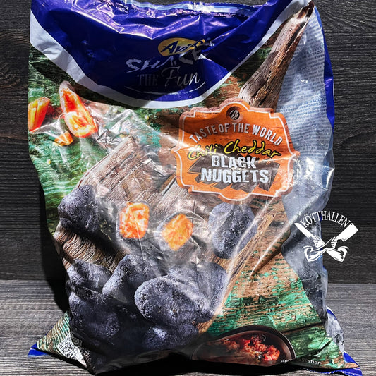 CHILI CHEDDAR BLACK NUGGETS, AVIKO