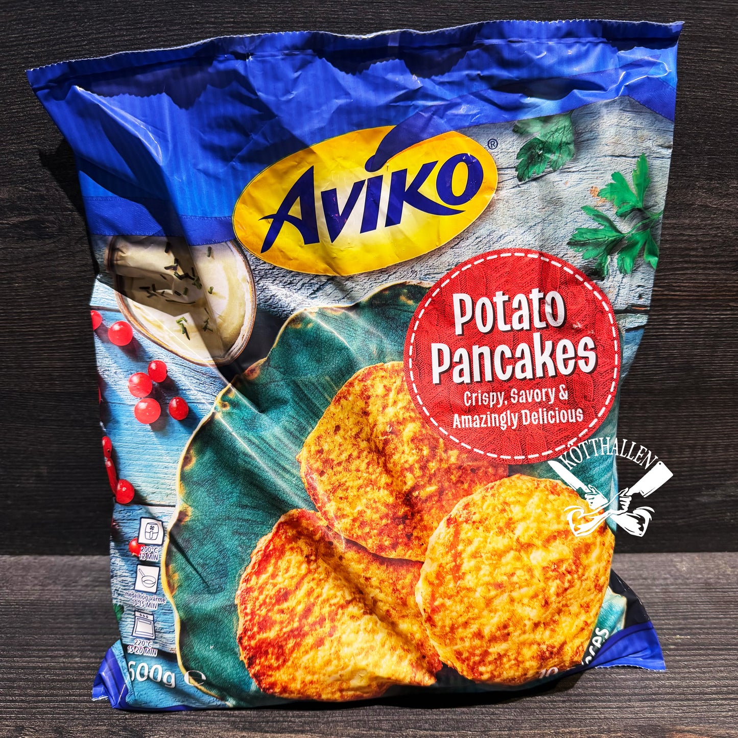 POTATO PANCAKES, AVIKO