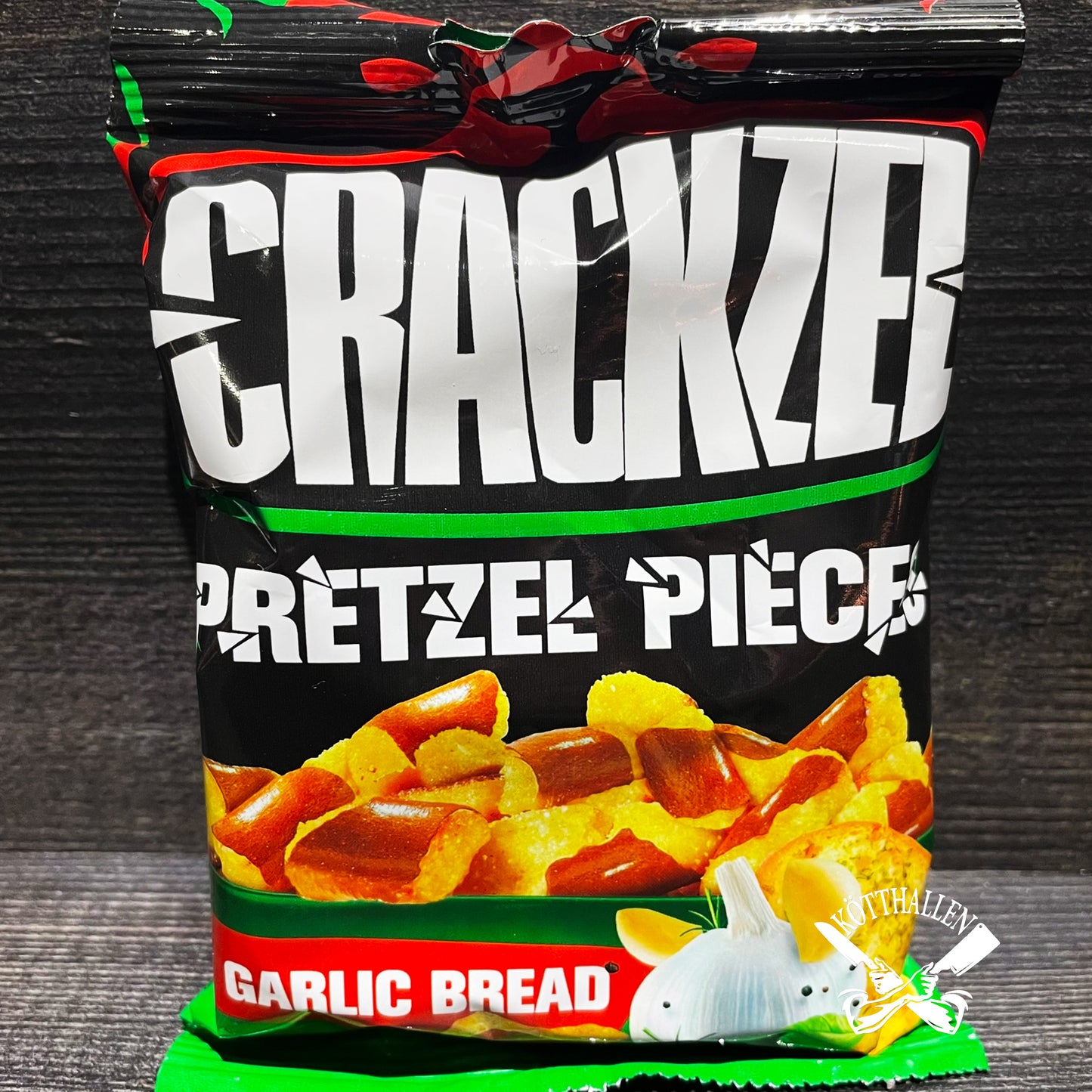 GARLIC BREAD, CRACKZELS