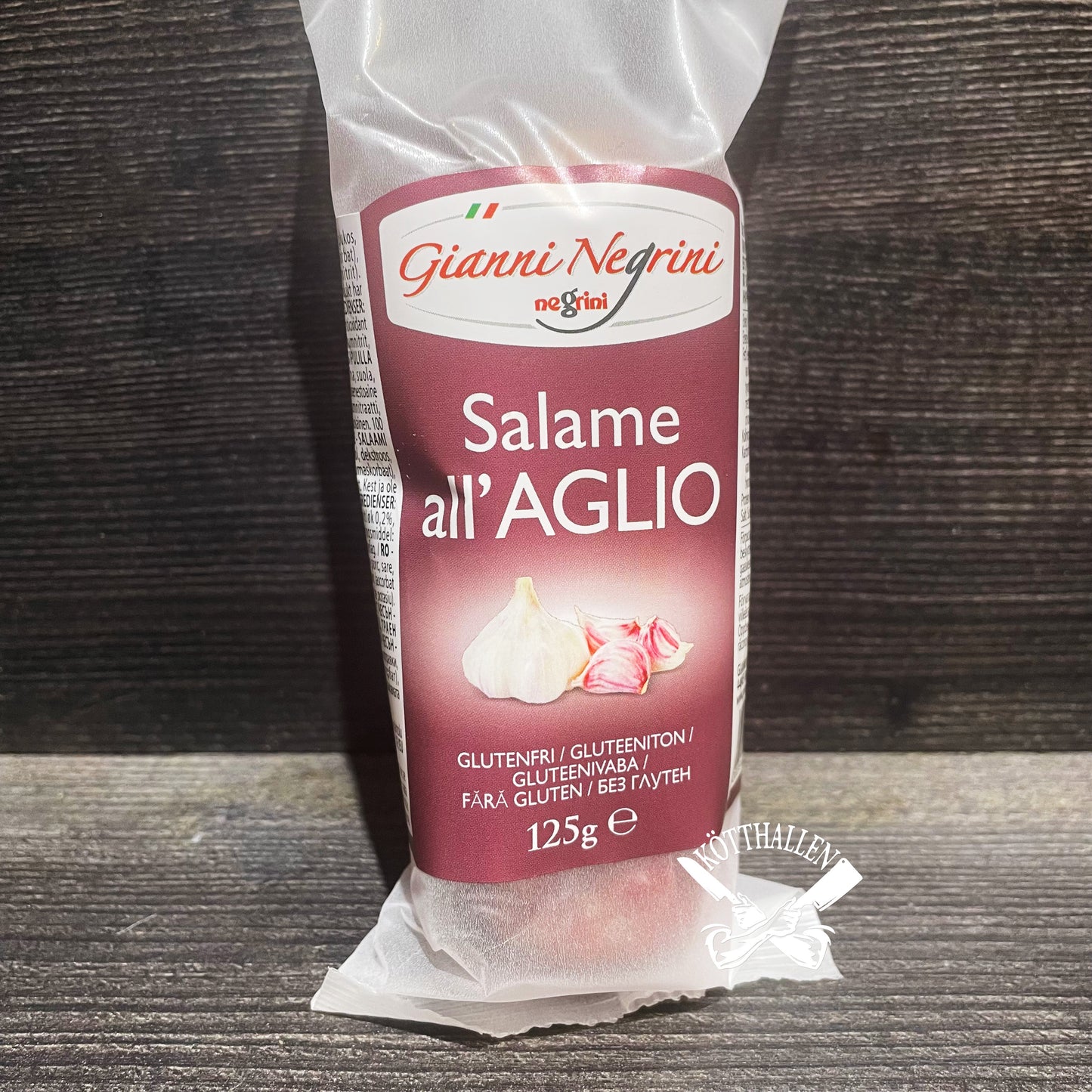 SALAME ALL’AGLIO, GIANNI NEGRINI