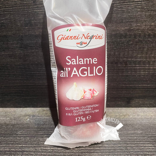 SALAME ALL’AGLIO, GIANNI NEGRINI