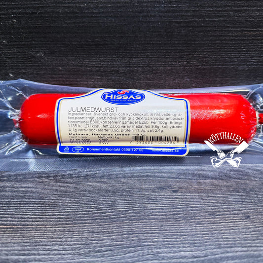 JULMEDWURST, HISSAS