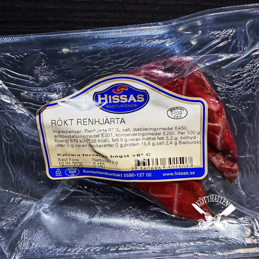 RÖKT RENHJÄRTA, HISSAS