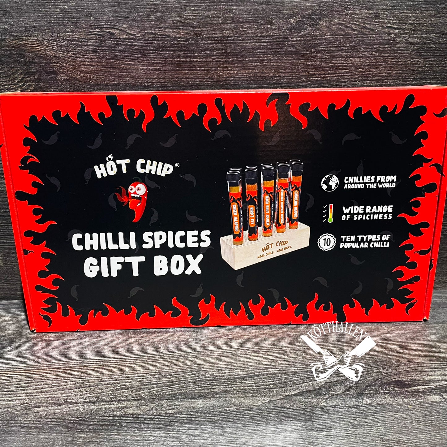 CHILLI SPICES GIFT BOX, HOT CHIP