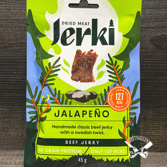 BEEF JERKY JALAPENO, JERKI