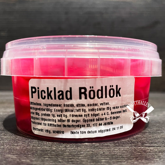 KÖTTHALLENS PICKLADE RÖDLÖK