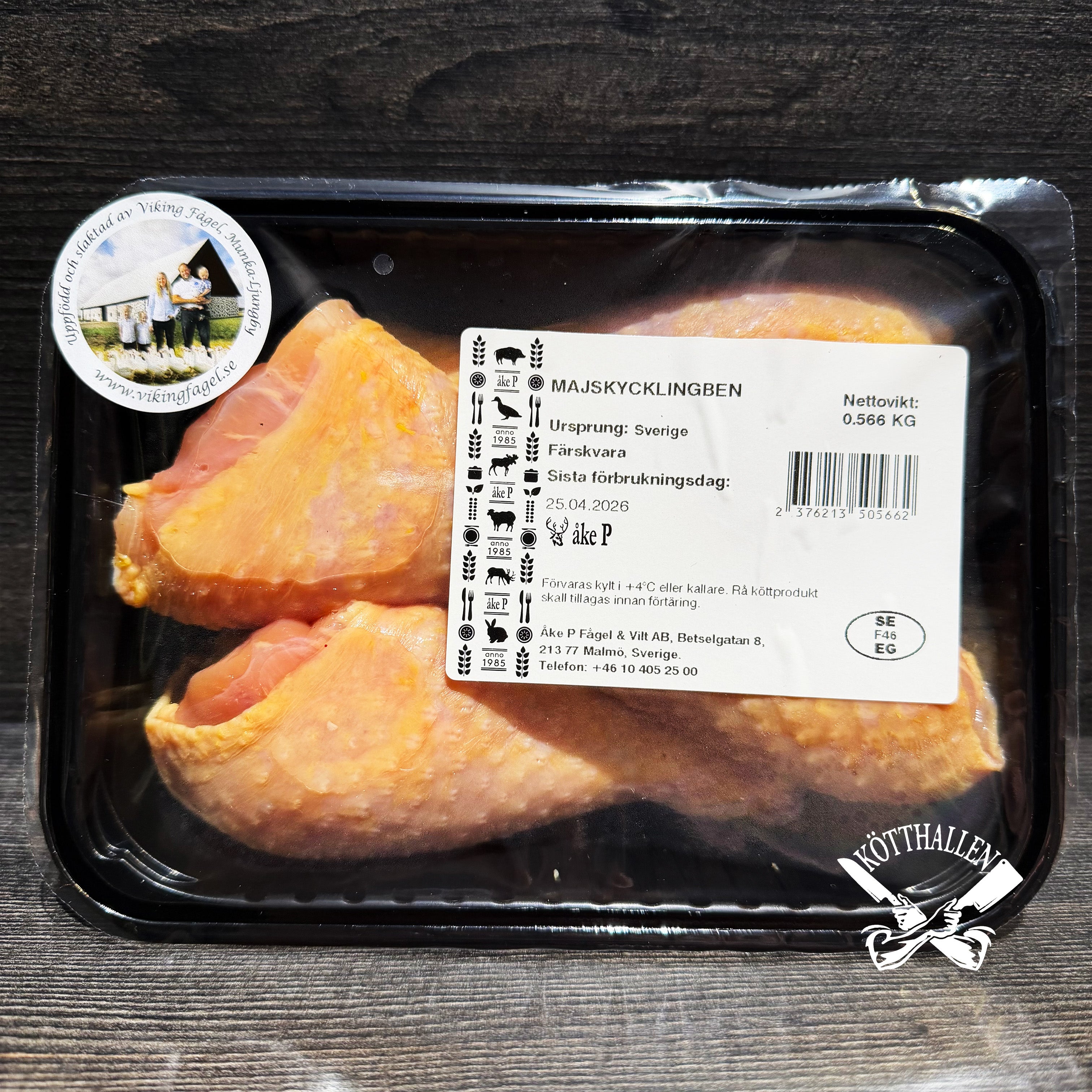 MAJSKYCKLINGBEN, VIKINGFÅGEL