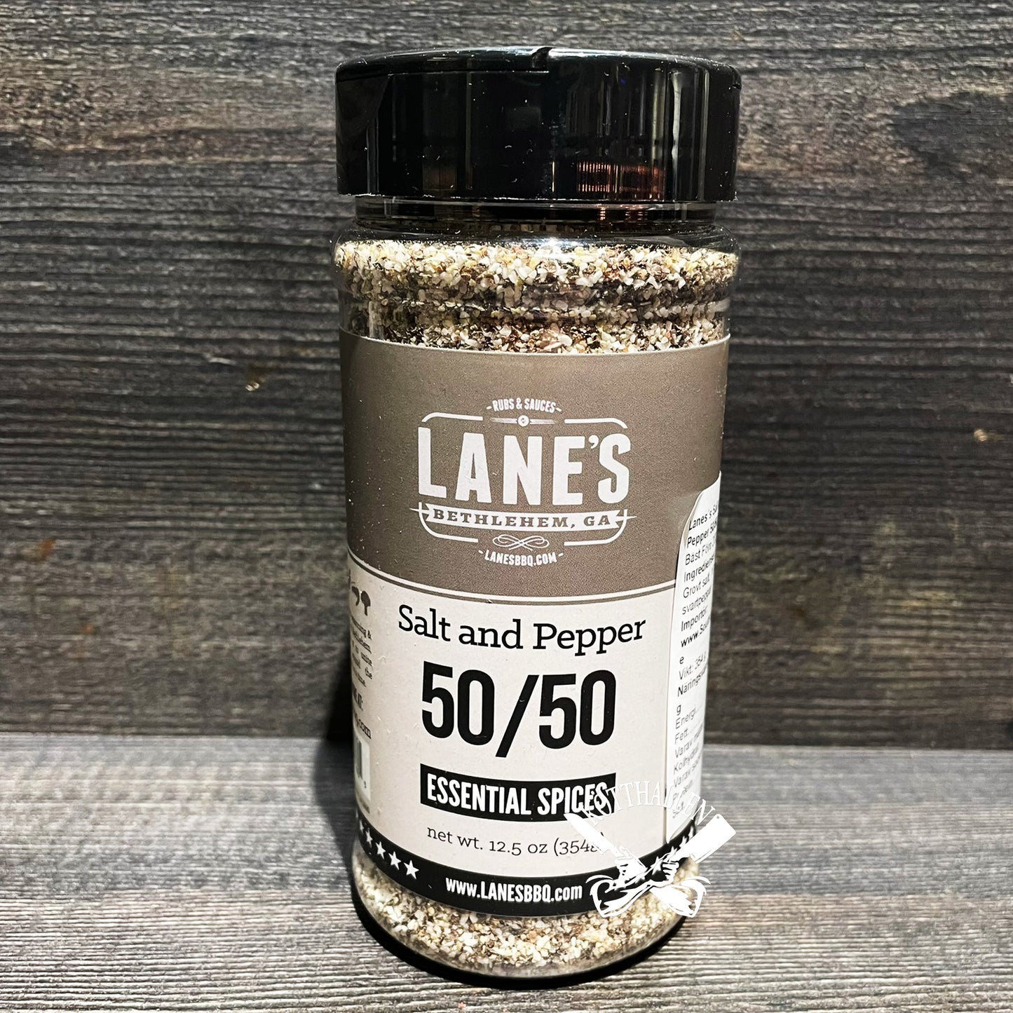 SALT & PEPPER 50/50, LANE'S RUBS