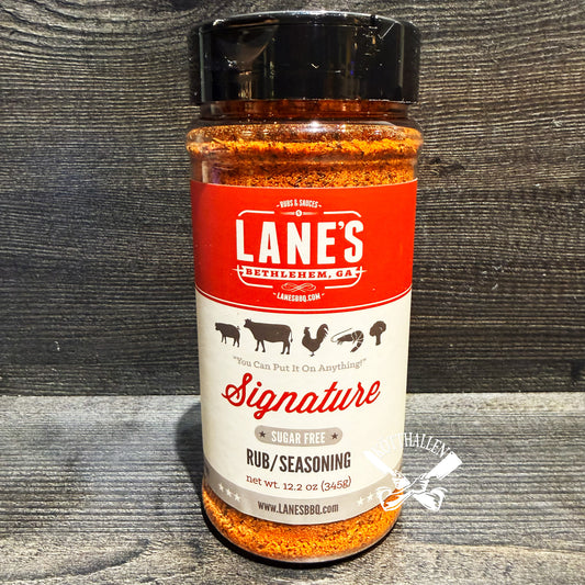 SIGNATURE RUB, LANE'S BBQ