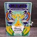 CHEESY JALAPENO POPCORN, MAZE