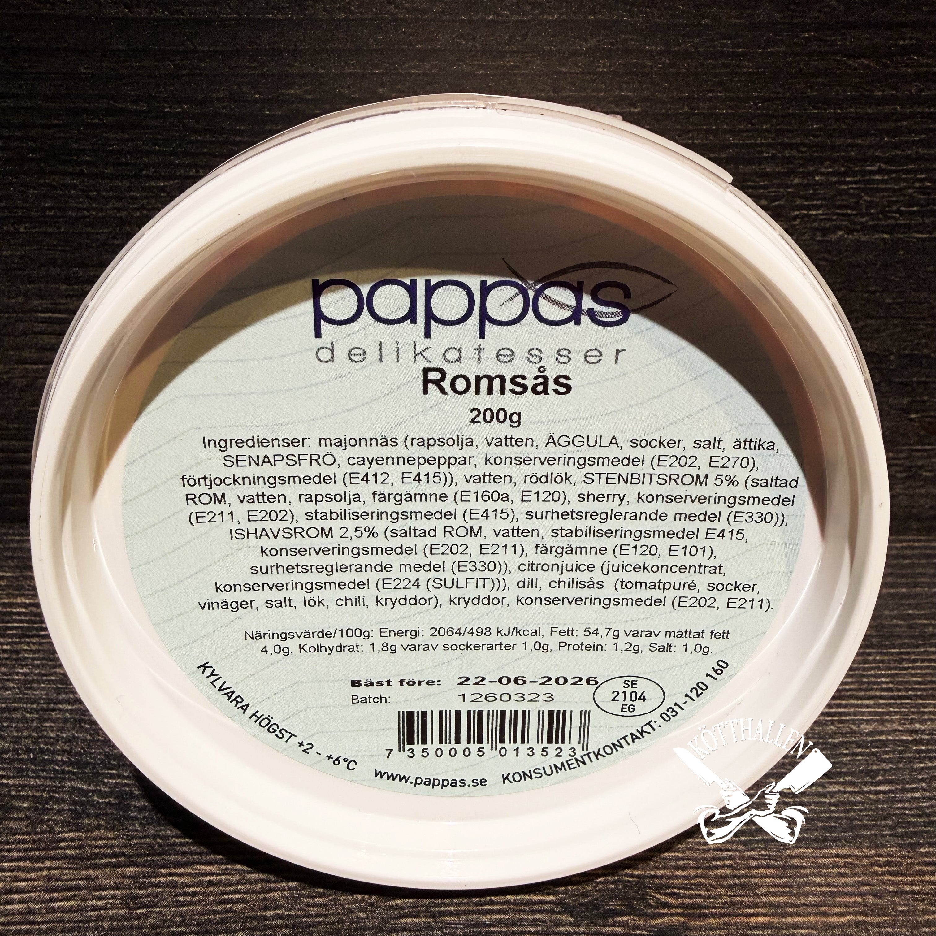 ROMSÅS, PAPPAS DELIKATESSER