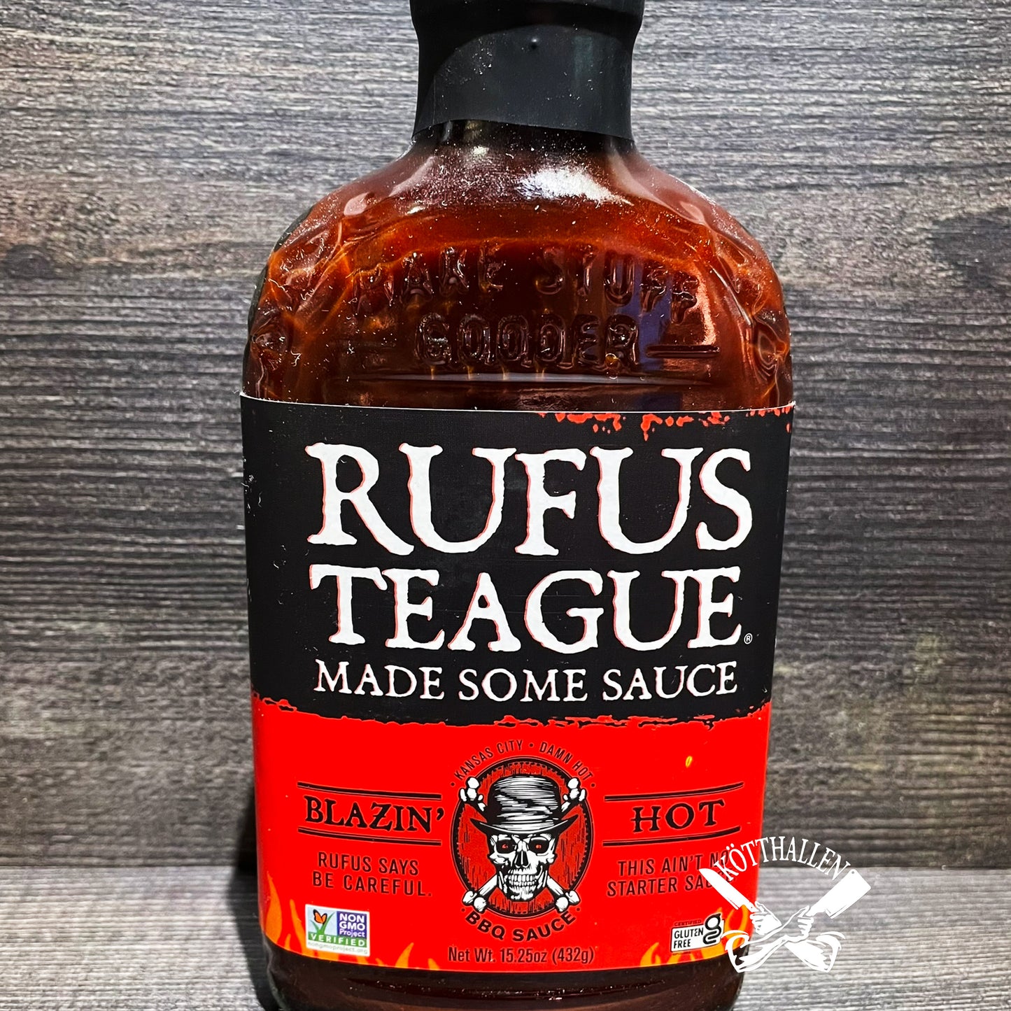 BLAZIN' HOT BBQ SAUCE, RUFUS TEAGUE