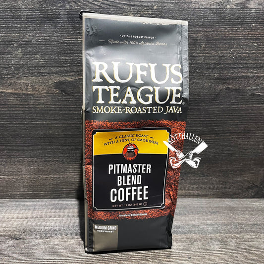 PITMASTER BLEND COFFEE, RUFUS TEAGUE