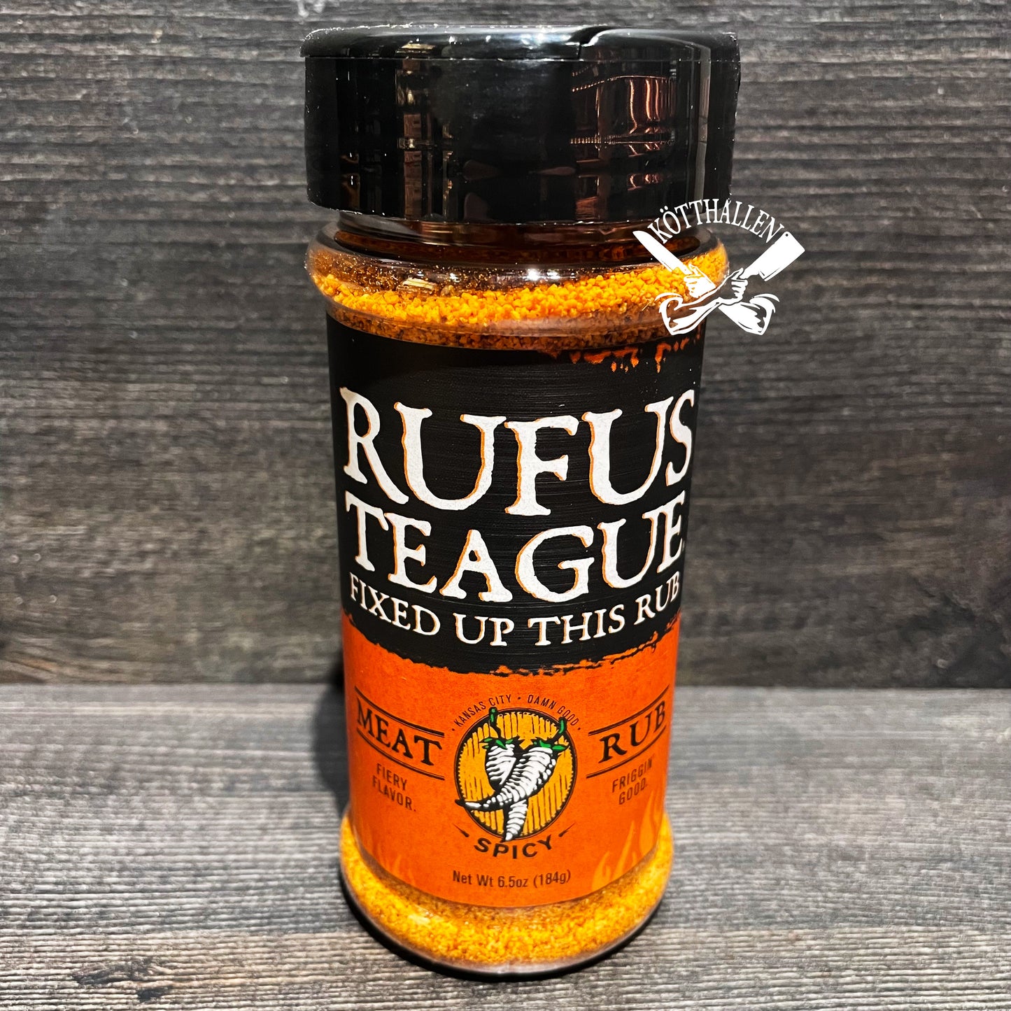 SPICY MEAT RUB, RUFUS TEAGUE