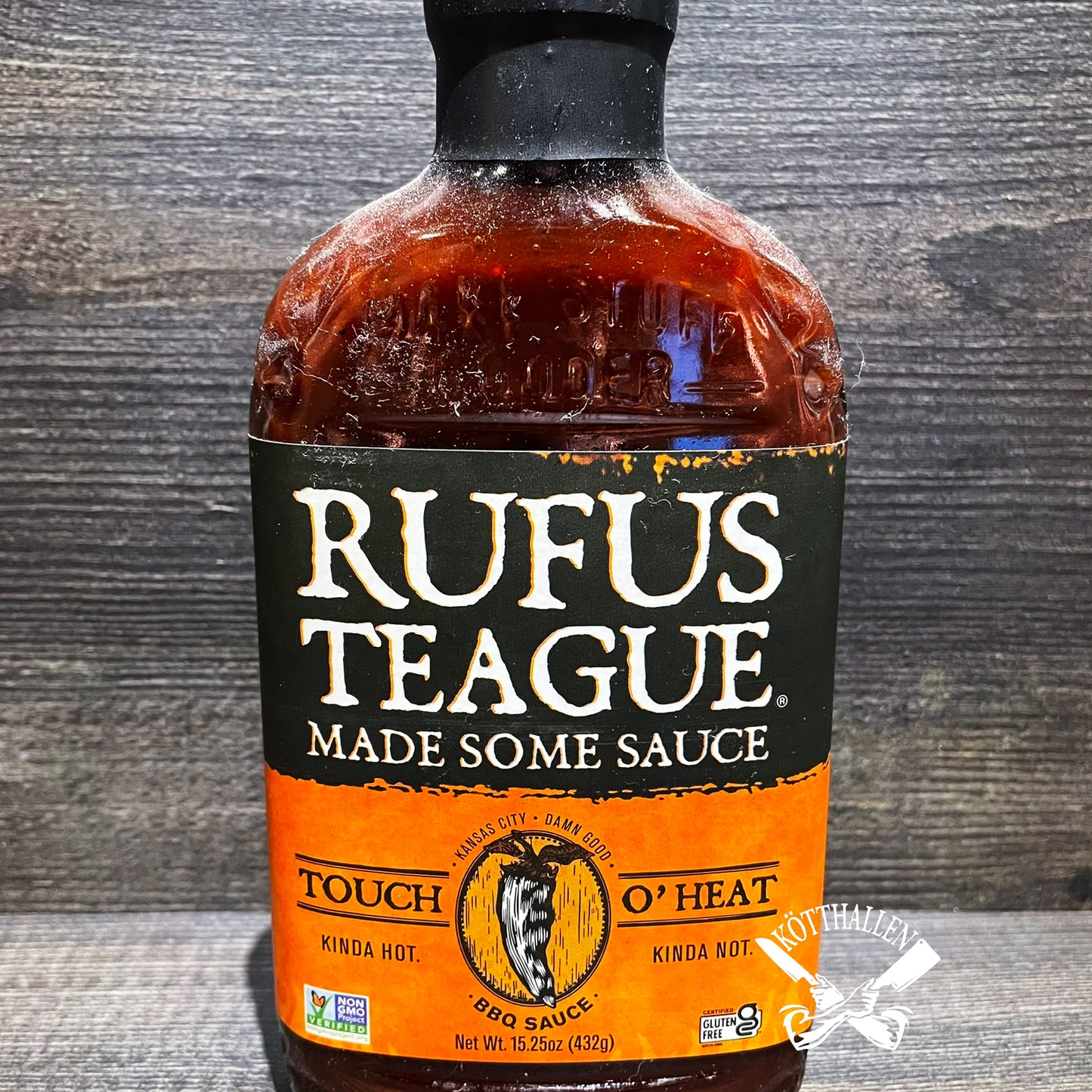 TOUCH O'HEAT BBQ SAUCE, RUFUS TEAGUE