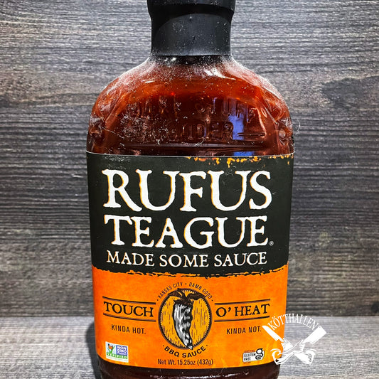 TOUCH O'HEAT BBQ SAUCE, RUFUS TEAGUE