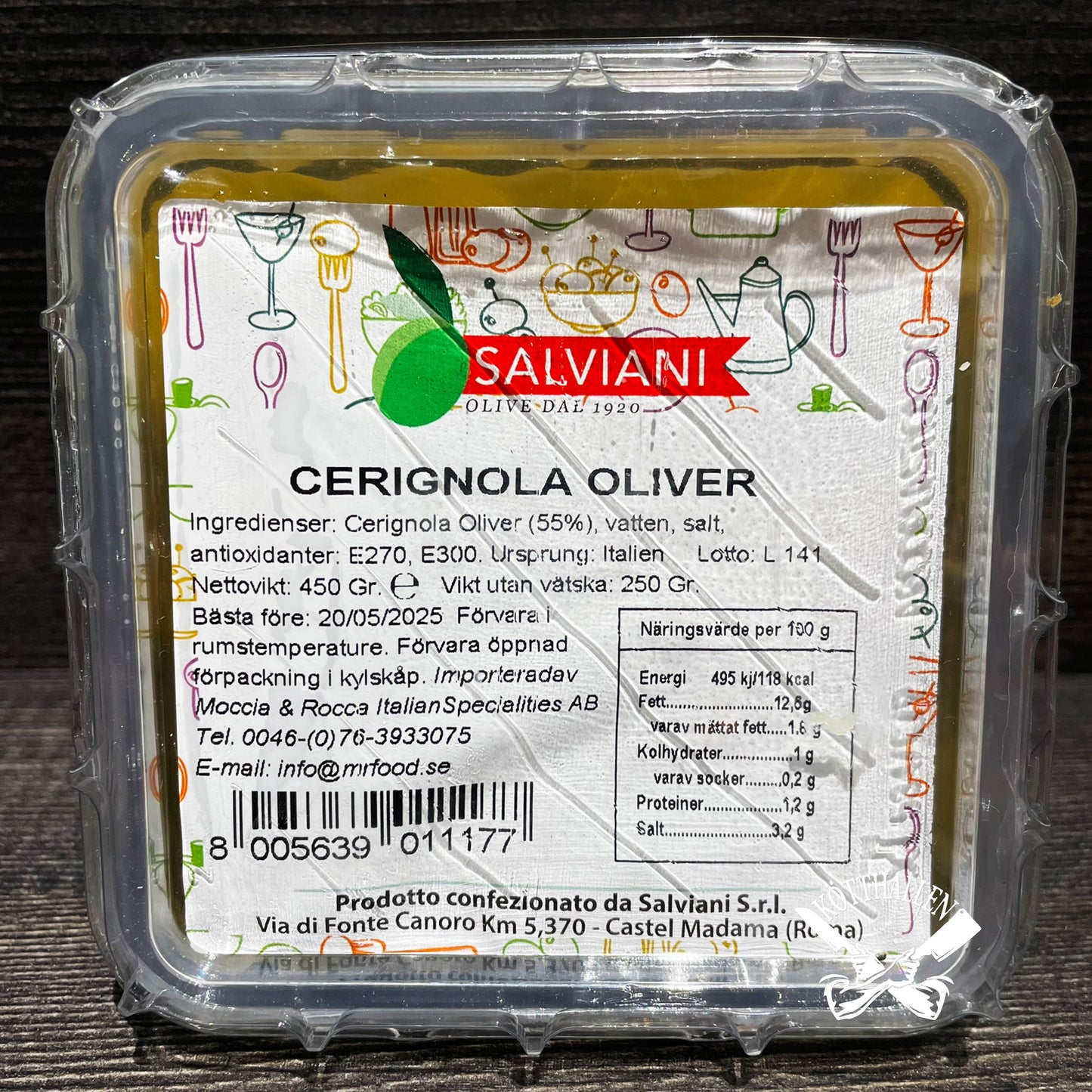 CERIGNOLA OLIVER, SALVIANI