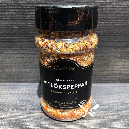 VITLÖKSPEPPAR GROVMALEN, SMAKLÖKEN